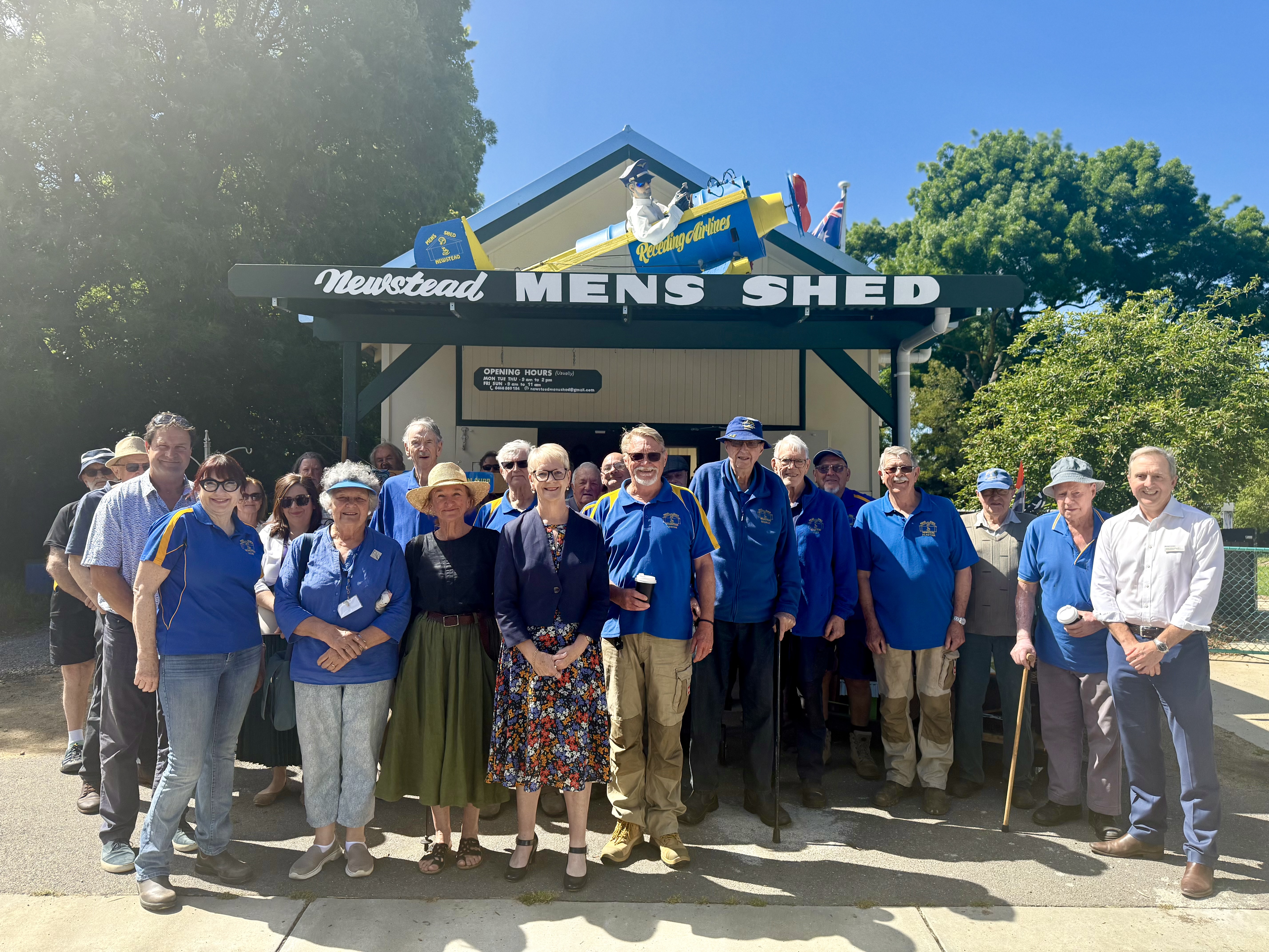 $50,000 Boost For Newstead Men's Shed Main Image